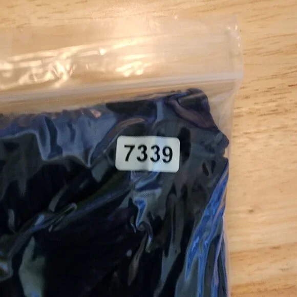 Lands' End Women's High Neck Tankini Swim Top Padded Textured Modest Blue 18W DD - Picture 11 of 11